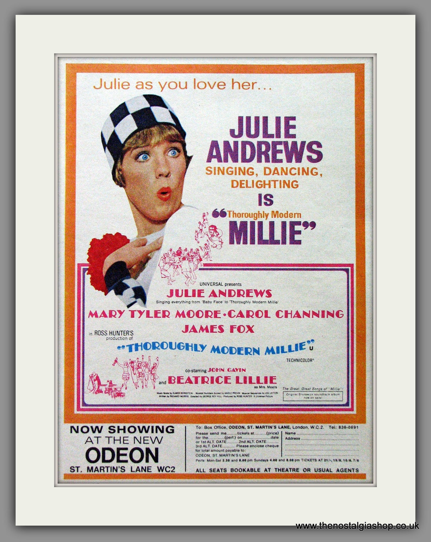 Millie. Julie Andrews. 1967 Original Advert (ref AD53692)