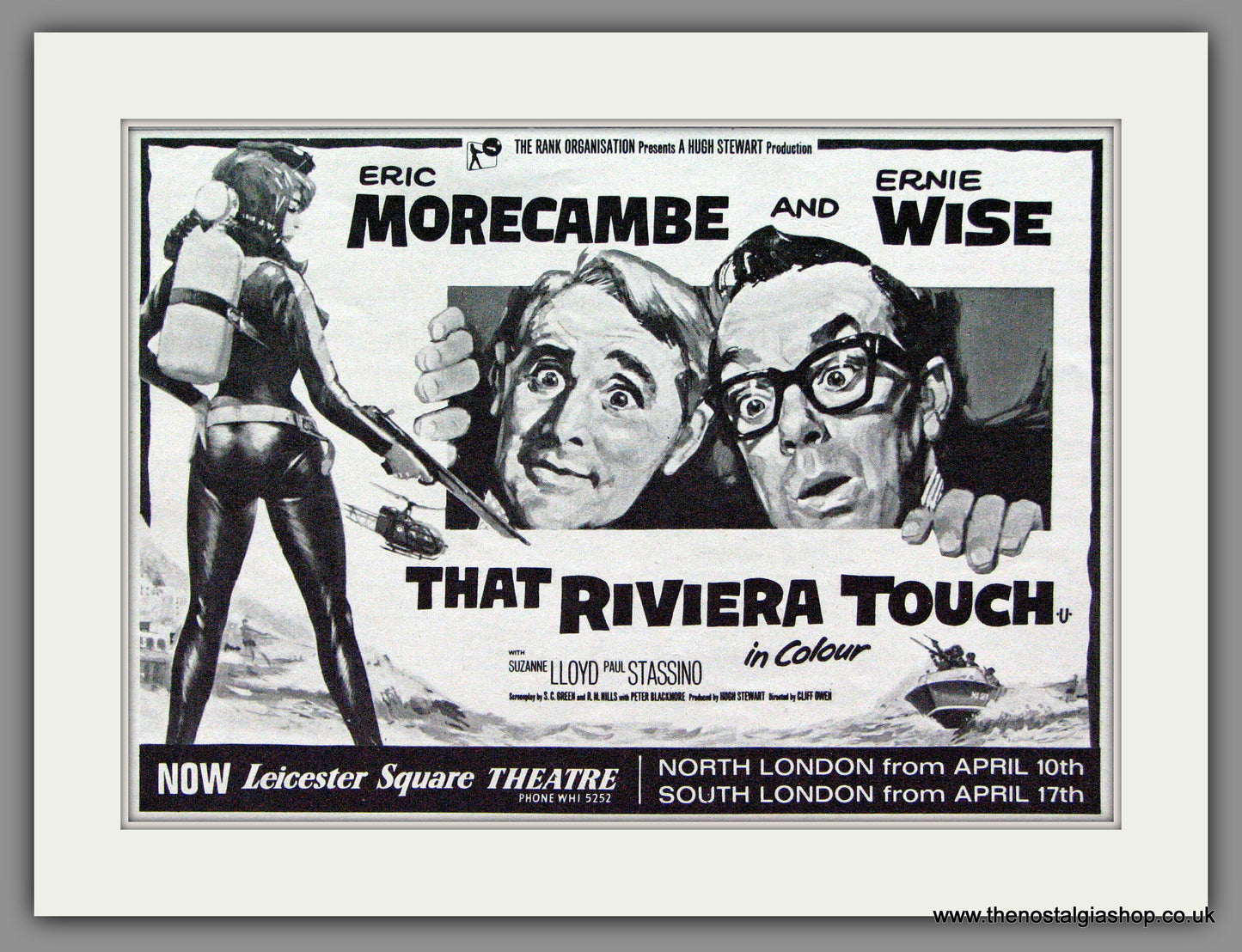 That Riviera Touch. Morecambe And Wise. 1966 Original Advert (ref AD53704)