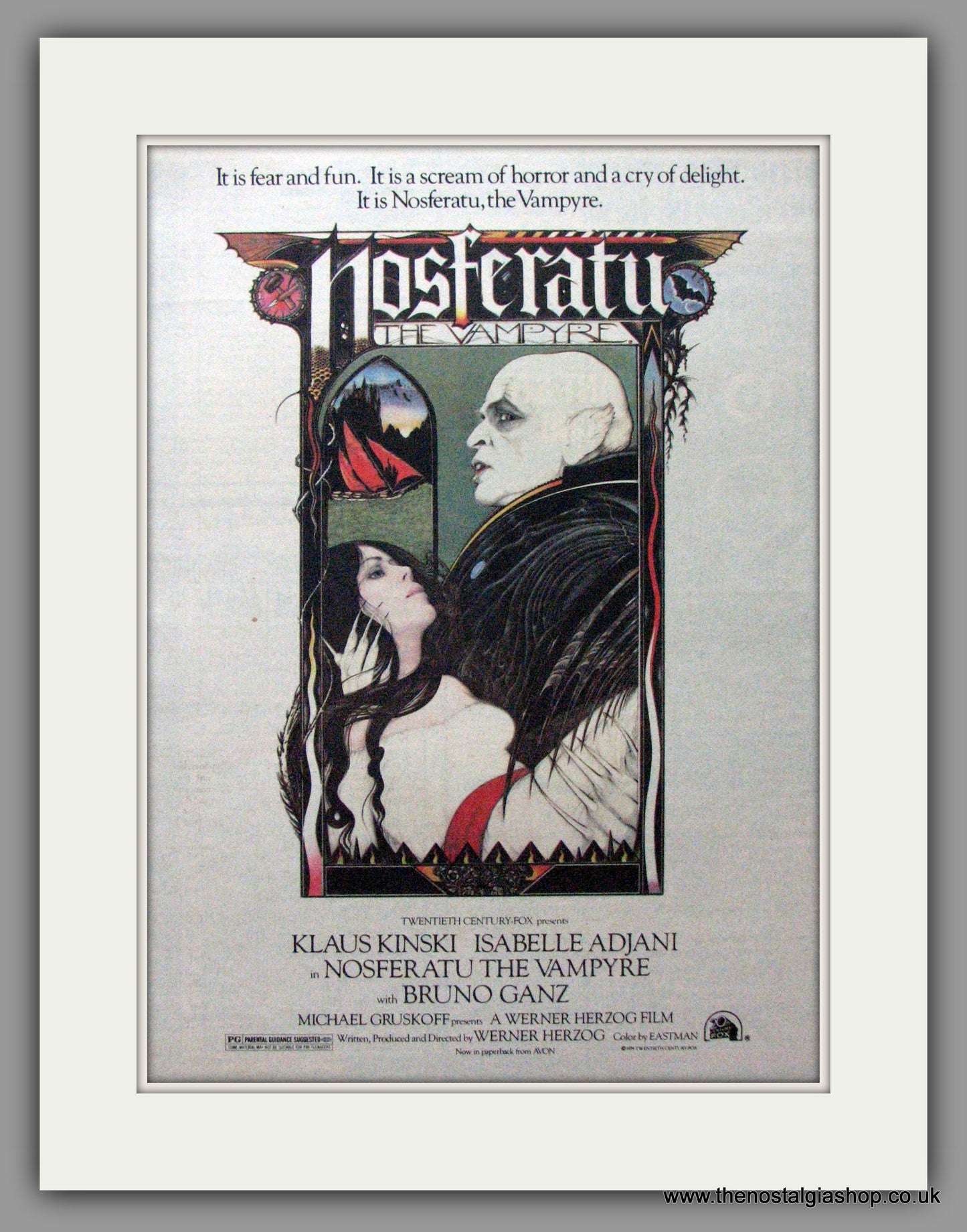 Nosferatu The Vampyre. Original Advert 1979 (ref AD11463)