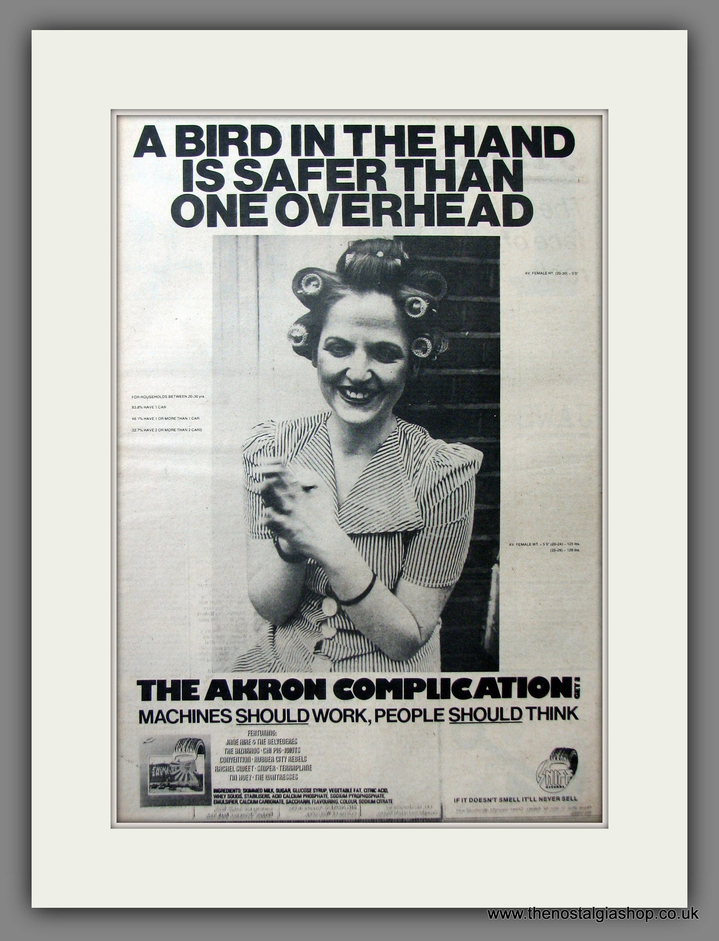 Akron Complication. Original Advert 1978 (ref AD11537)