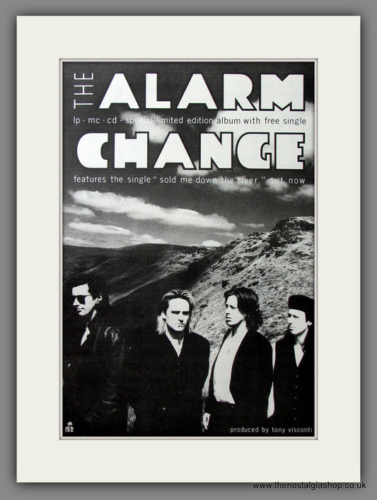 Alarm (The), Change. Original Advert 1989 (ref AD56250)