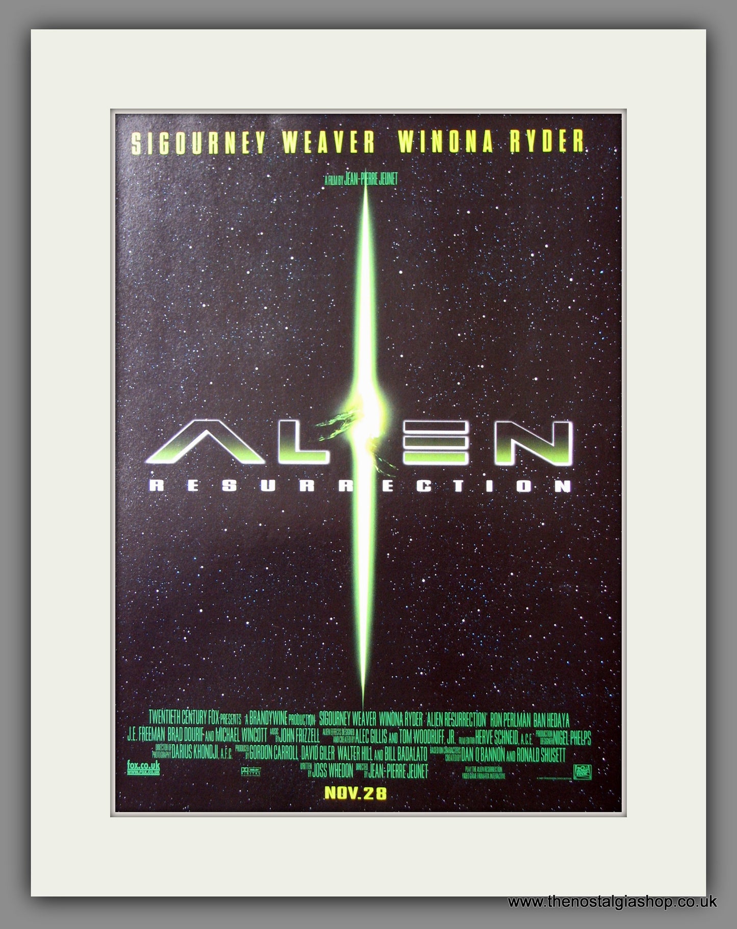 Alien Resurrection. 1997 Original Advert (ref AD54708)
