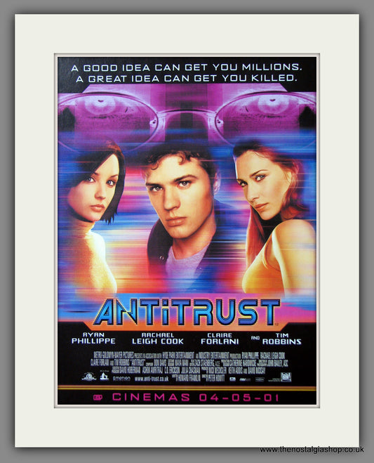 Antitrust. 2001 Original Advert (ref AD54725)