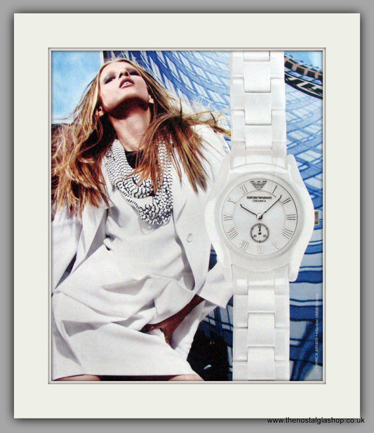 Emporio Armani Watches. Original Advert 2010 (ref AD7989)