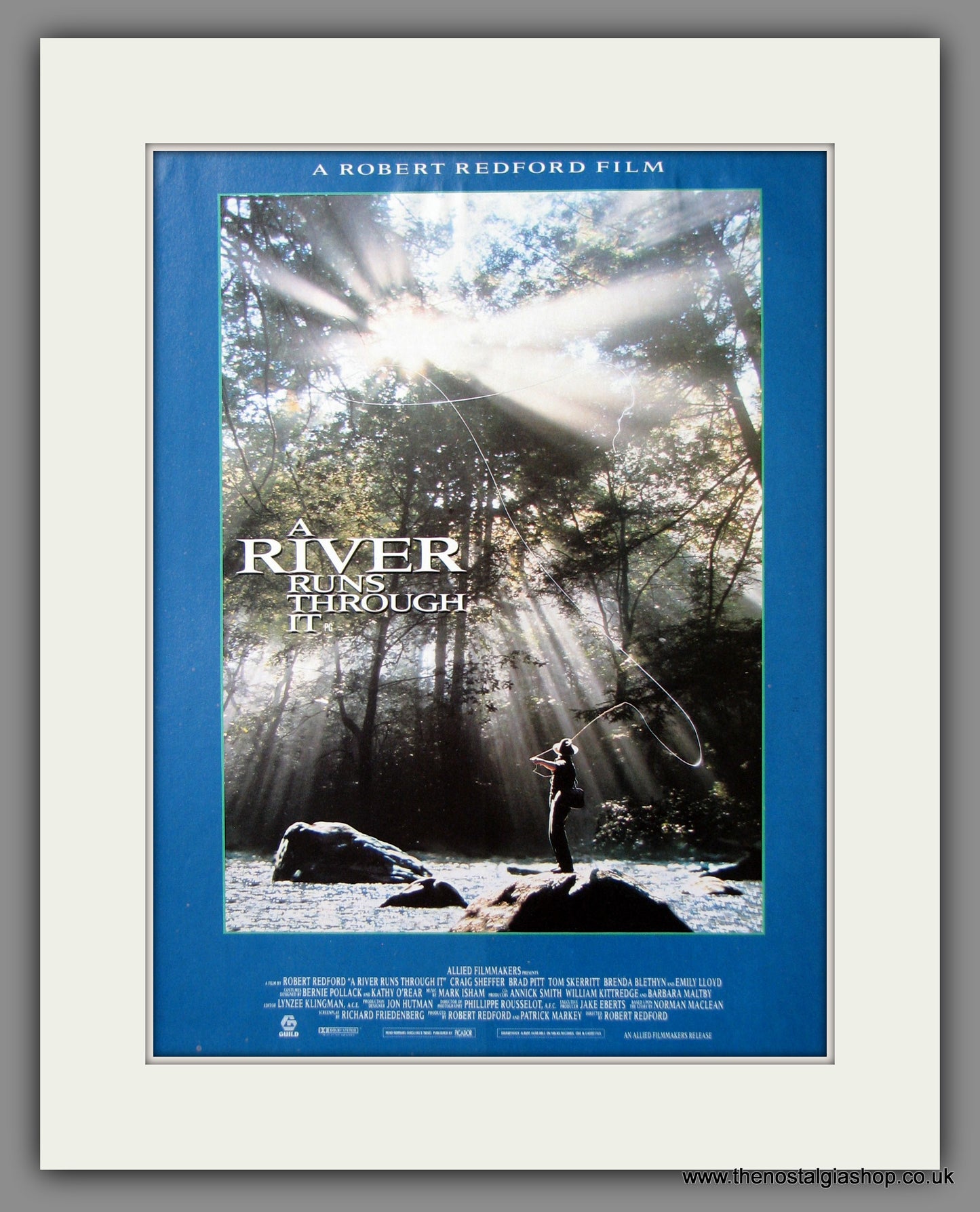 A River Runs Through It. 1993 Original Advert (ref AD54745)