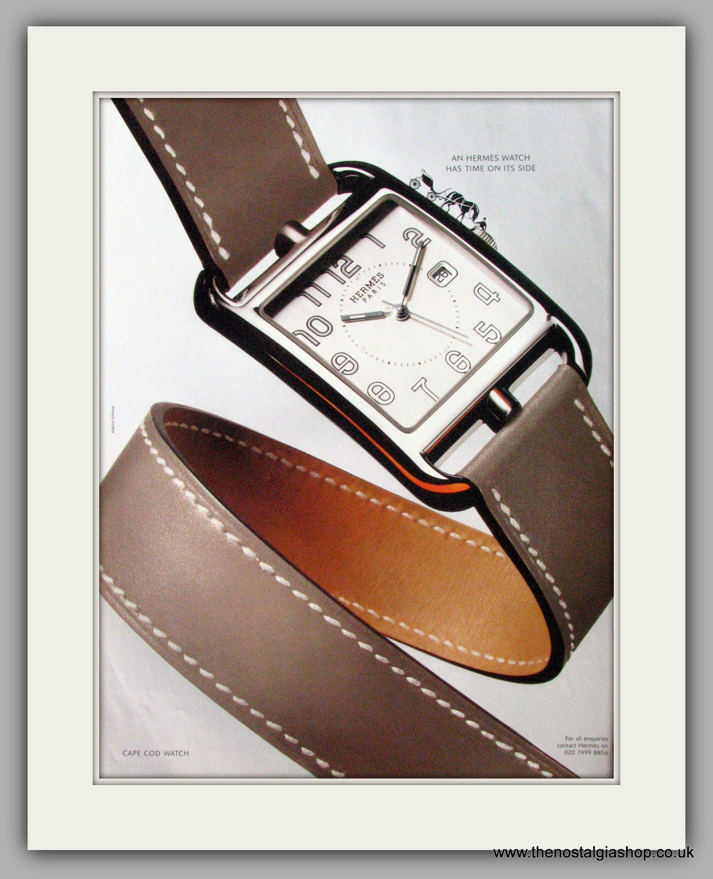 Corum Hermes Sellier Watches. Original Advert 2009 (ref AD50111)