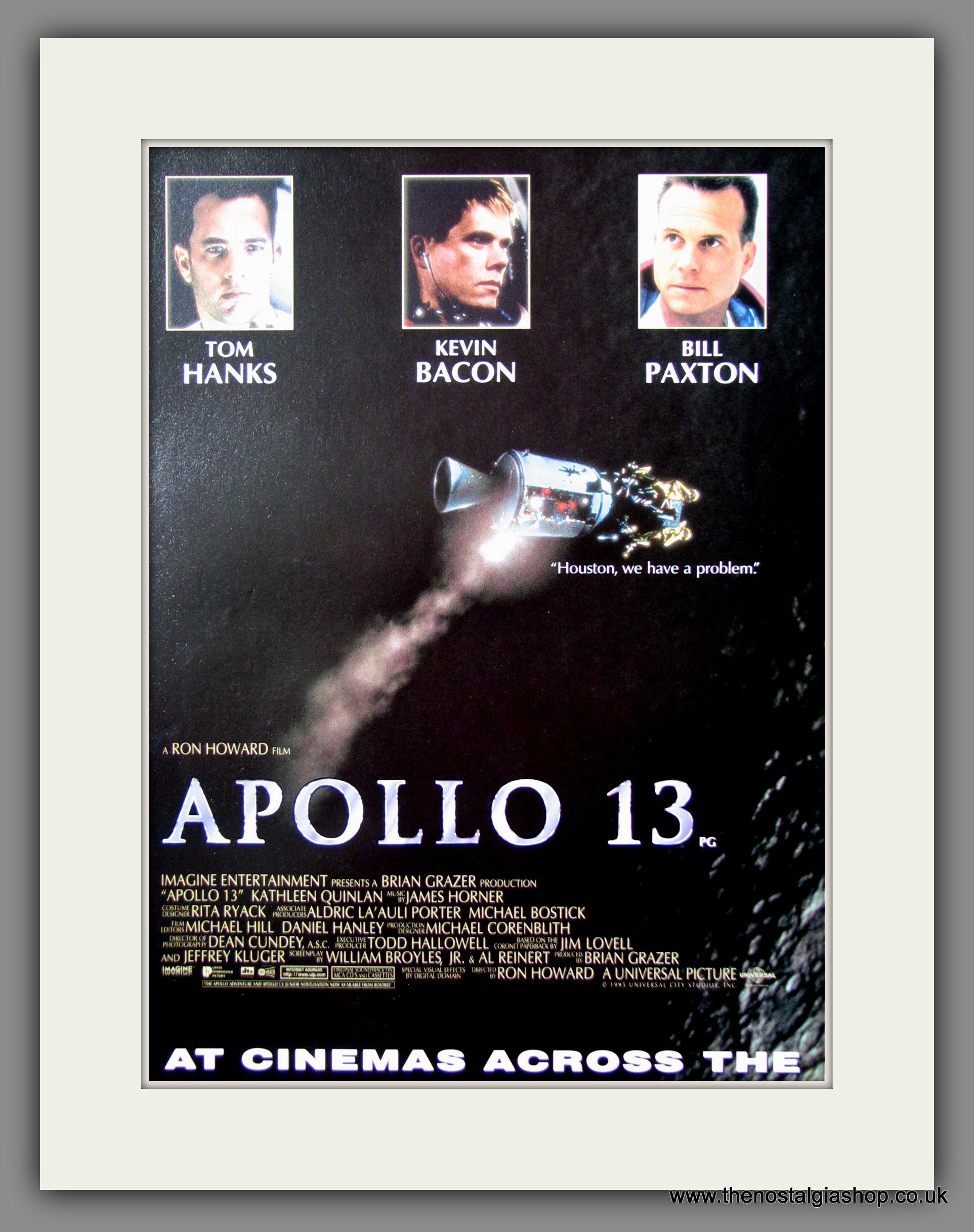 Apollo 13. 1995 Double Original Advert (ref AD54752) – The Nostalgia Shop