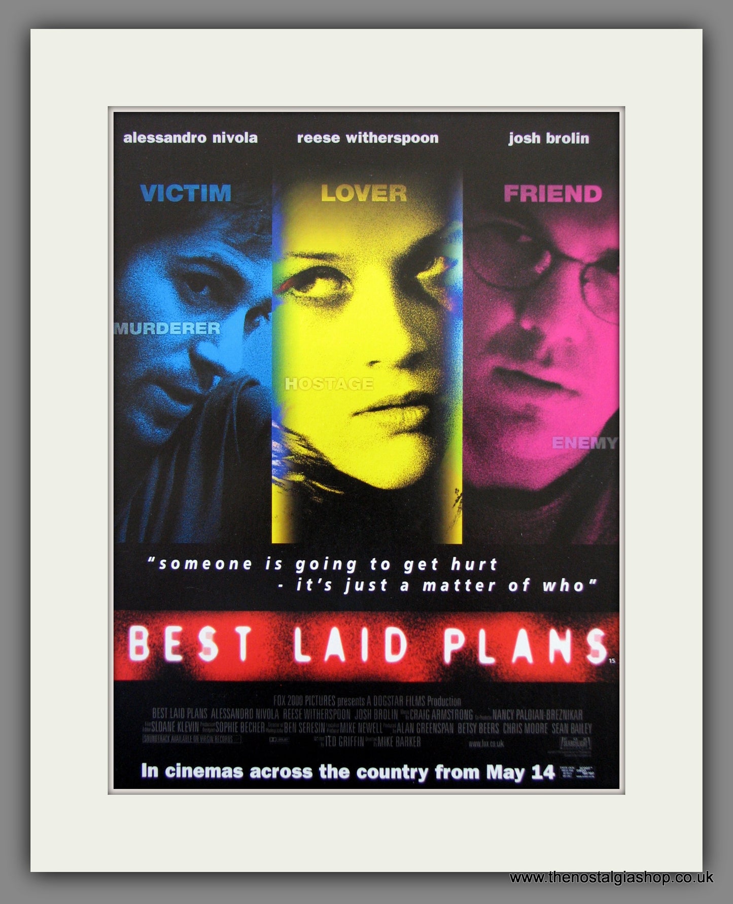 Best Laid Plans. Reese Witherspoon. 1999 Original Advert (ref AD54543)