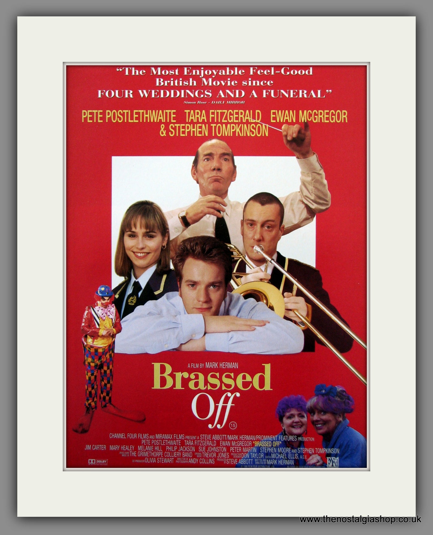 Brassed Off. 1996 Original Advert (ref AD54565)