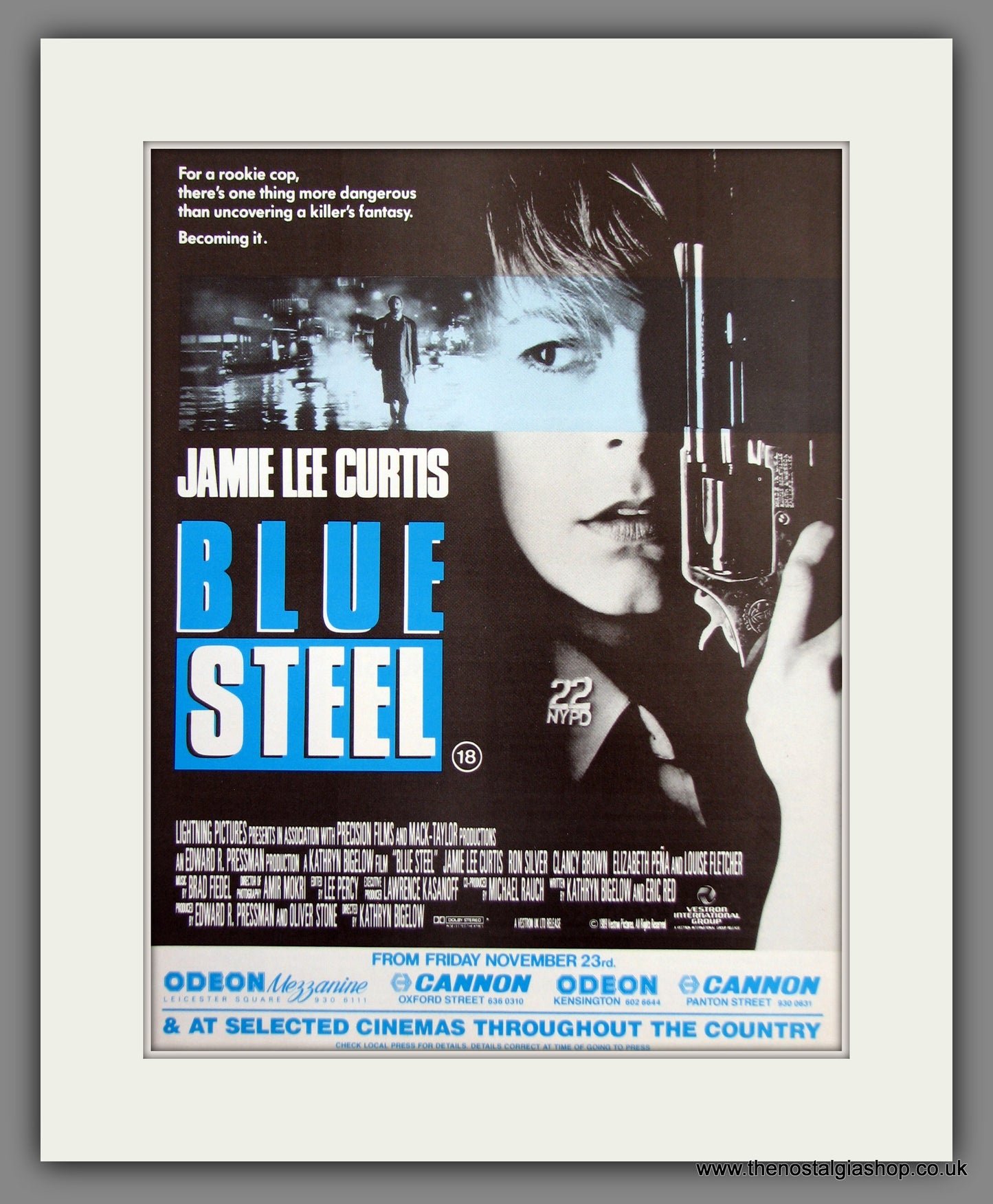 Blue Steel. 1990 Original Advert (ref AD54650)