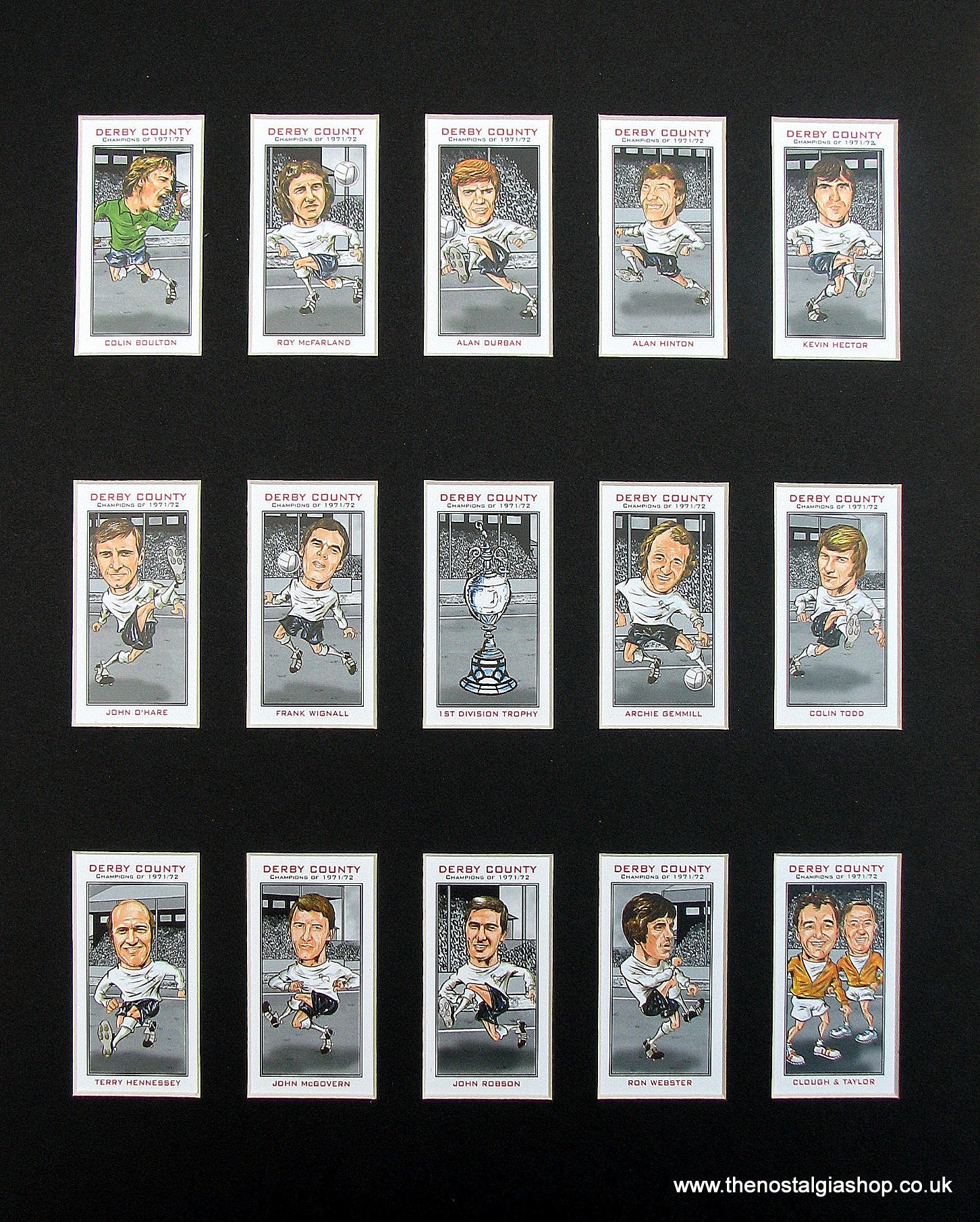 Derby County 1971-72 Maillot Rétro Foot | Vintage Football Club