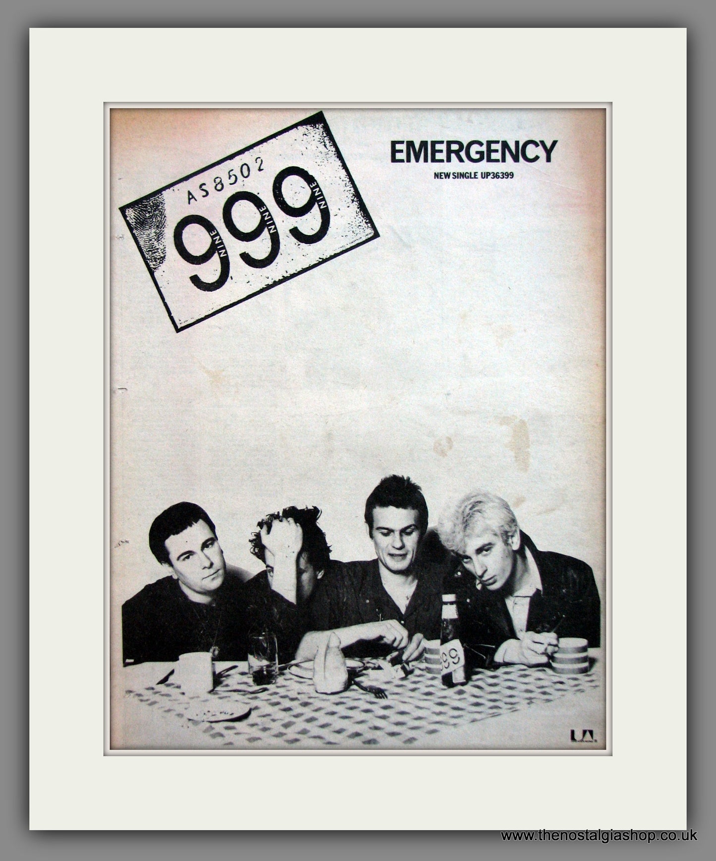 Nine Nine Nine. Emergency. Original Advert 1978 (ref AD11935)