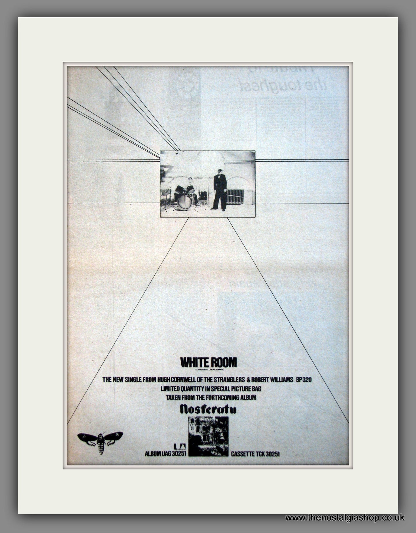 Nosferatu. White Room. Original Advert 1979 (ref AD12067)