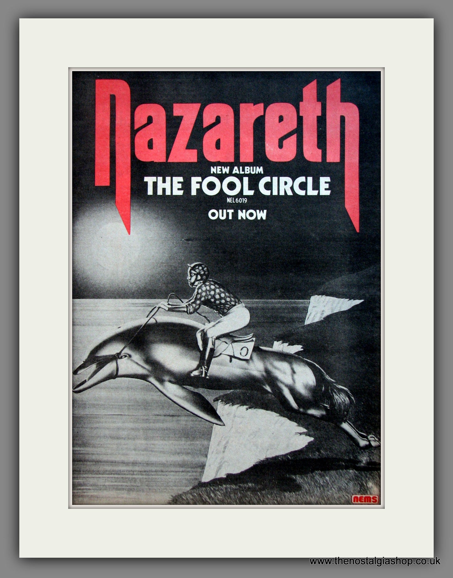Nazareth. The Fool Circle. Original Advert 1981 (ref AD12097)