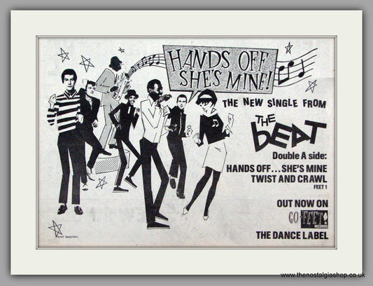The Beat. Hands Off She's Mine 1980 (ref AD7472)