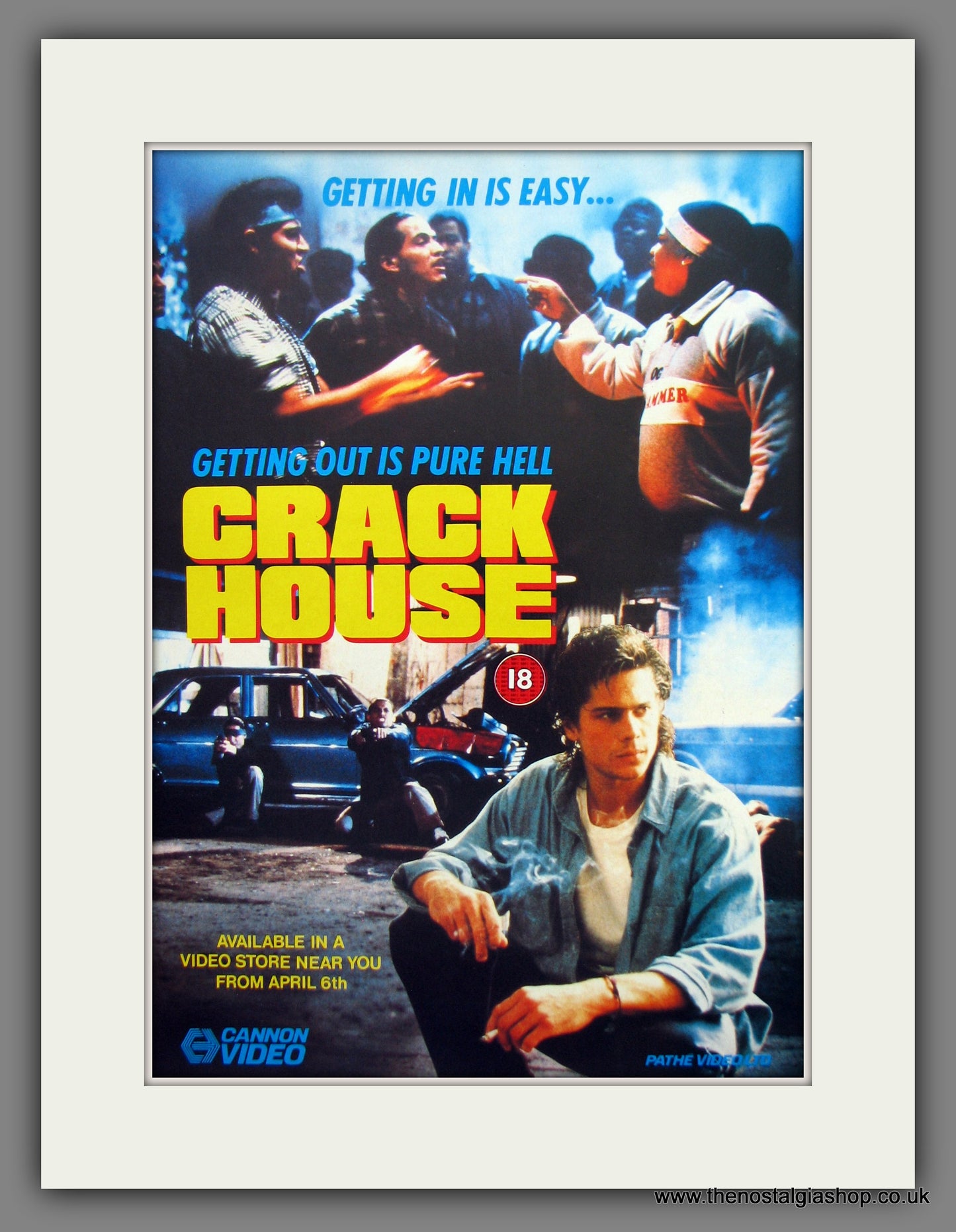 Crack House. 1990 Original Advert (ref AD54788)