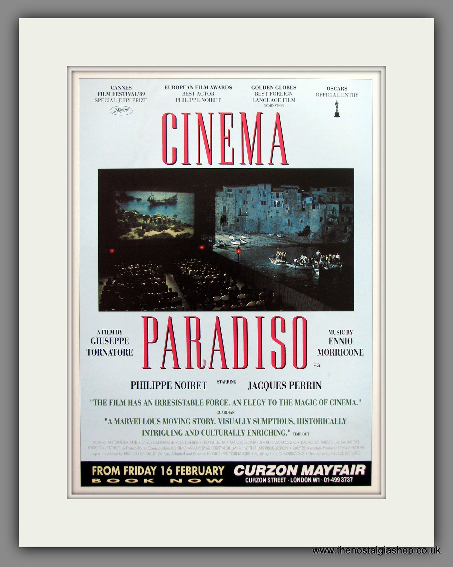 Cinema Paradiso. 1990 Original Advert (ref AD54791)