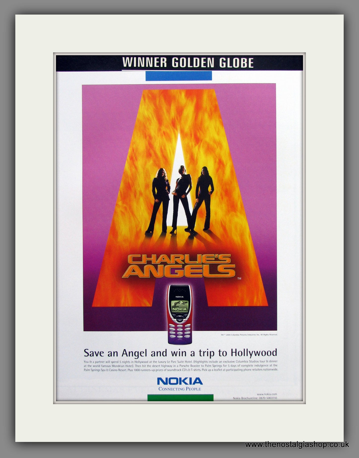 Charlie's Angels. 2001 Original Advert (ref AD54794)