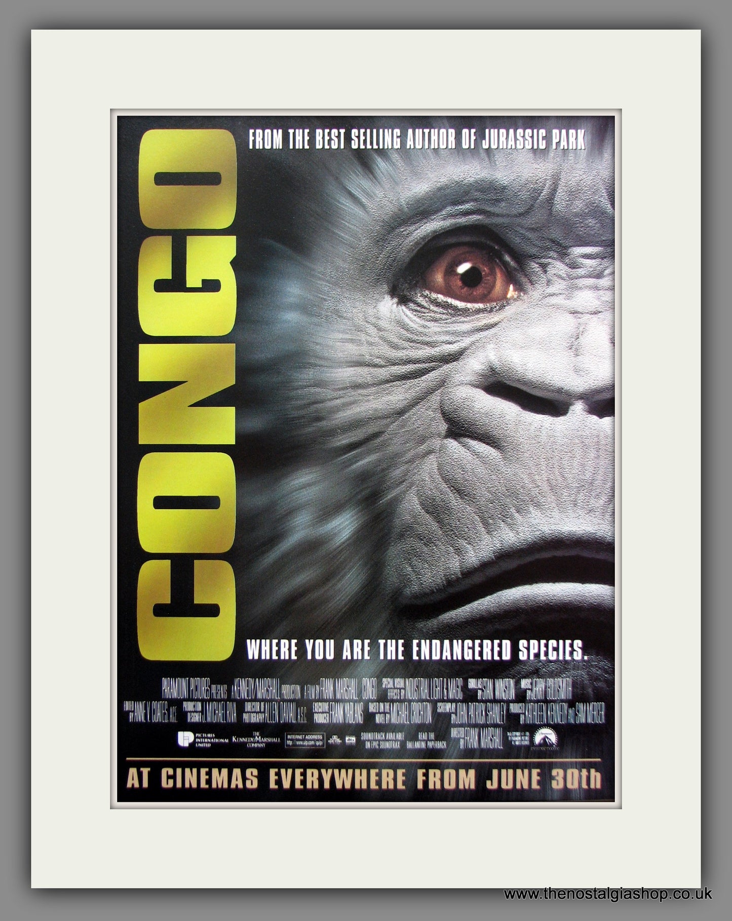 Congo. 1995 Original Advert (ref AD54823)