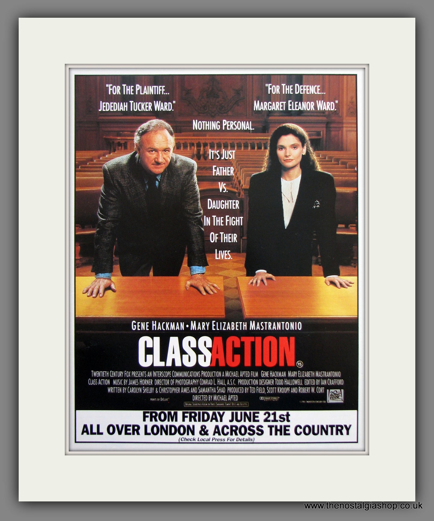 Class Action. 2001 Original Advert (ref AD54826)