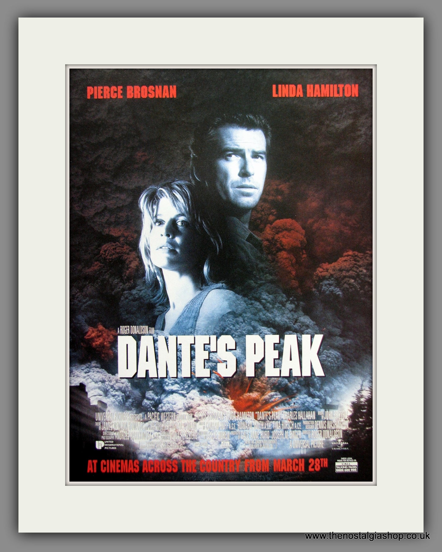 Dante's Peak. 1997 Original Advert (ref AD54846)