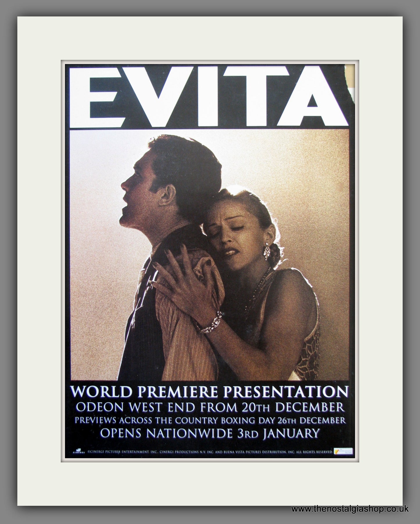 Evita. 1995 Original Advert (ref AD54873)