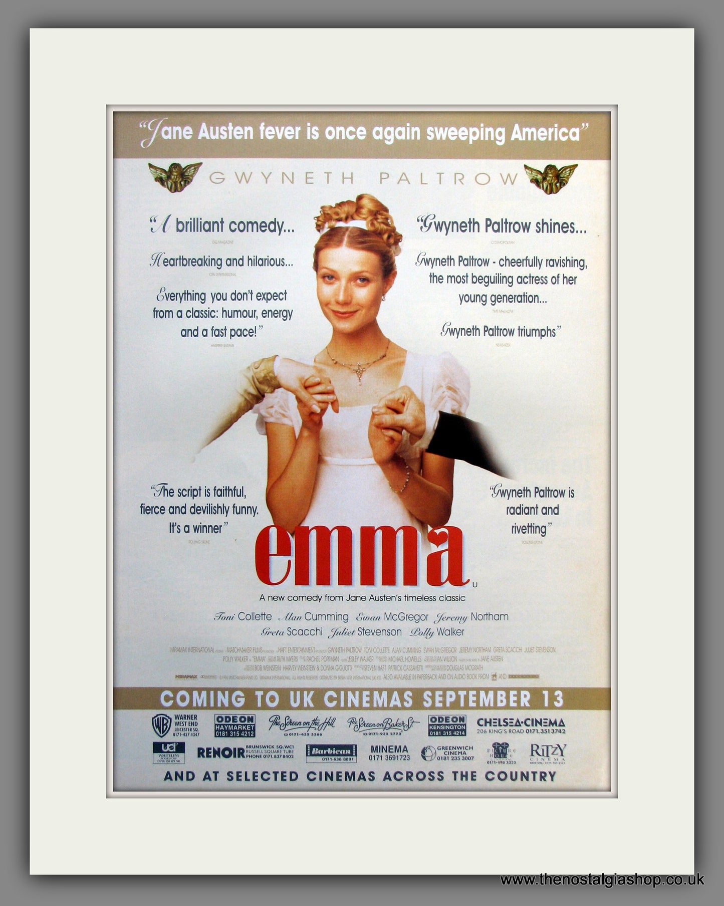 Emma. 1996 Original Advert (ref AD54874)
