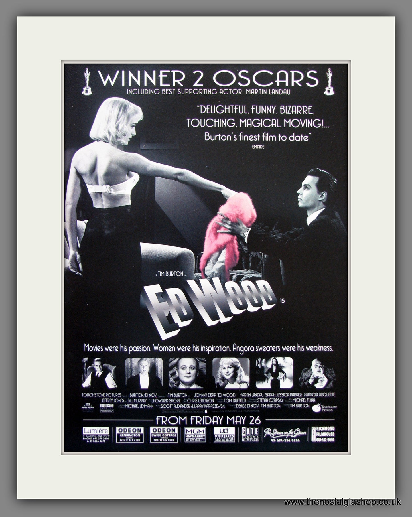 Ed Wood. 1994 Original Advert (ref AD54880)