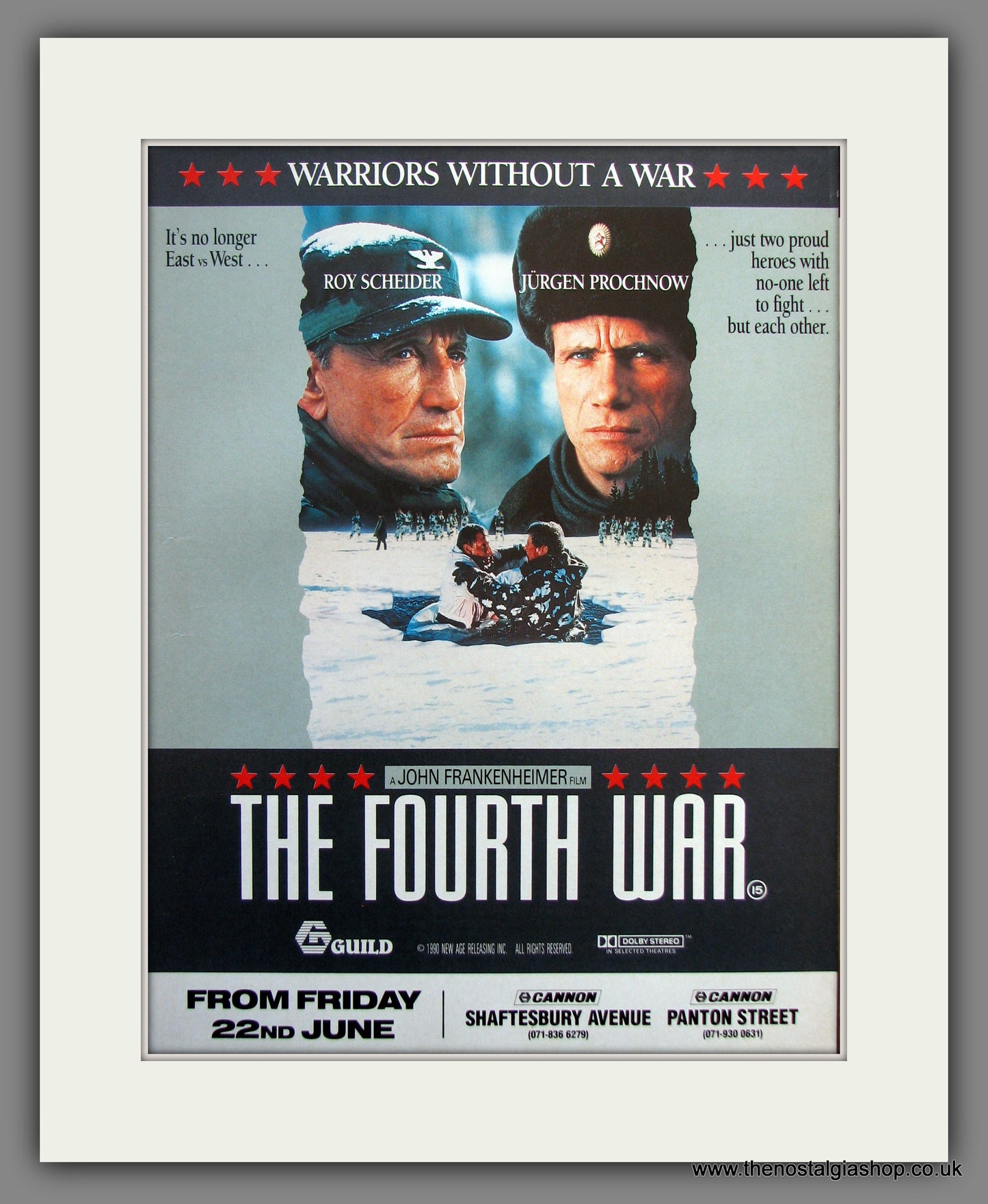 The Fourth War. 1990 Original Film Advert (ref AD55432)