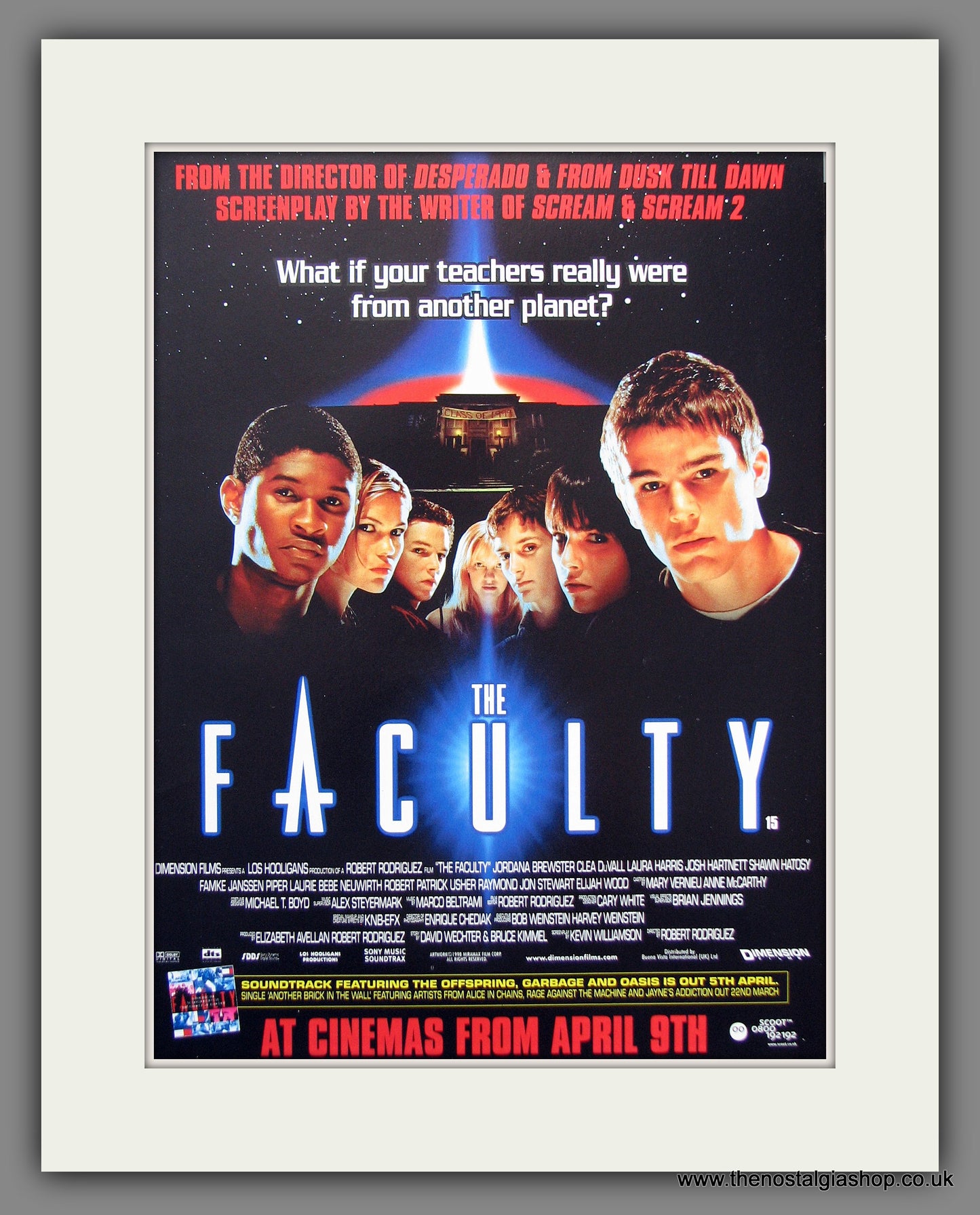 The Faculty. 1999 Original Advert (ref AD54888)