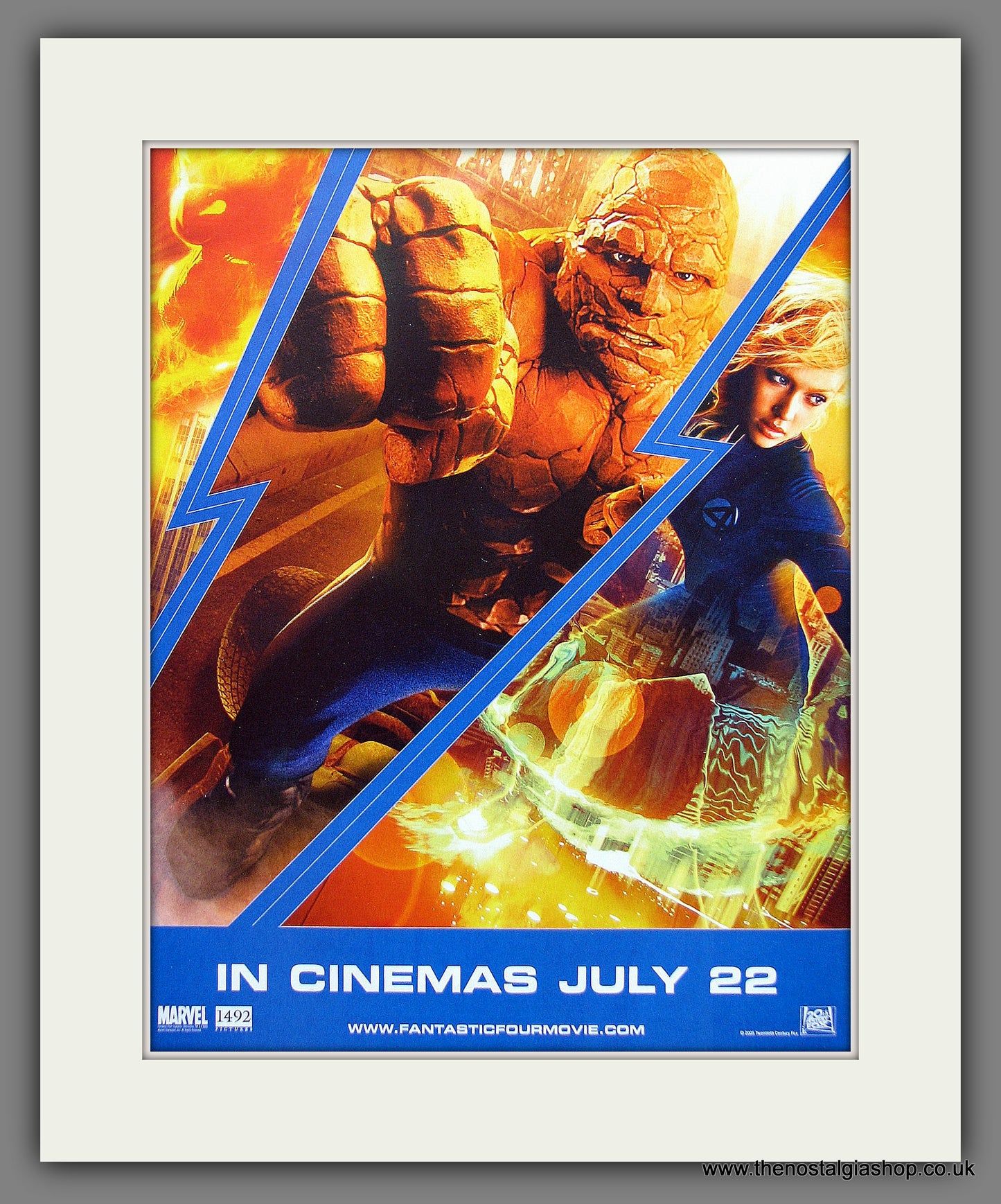 Fantastic Four. Set Of 2 2005 Original Adverts (ref AD54891)