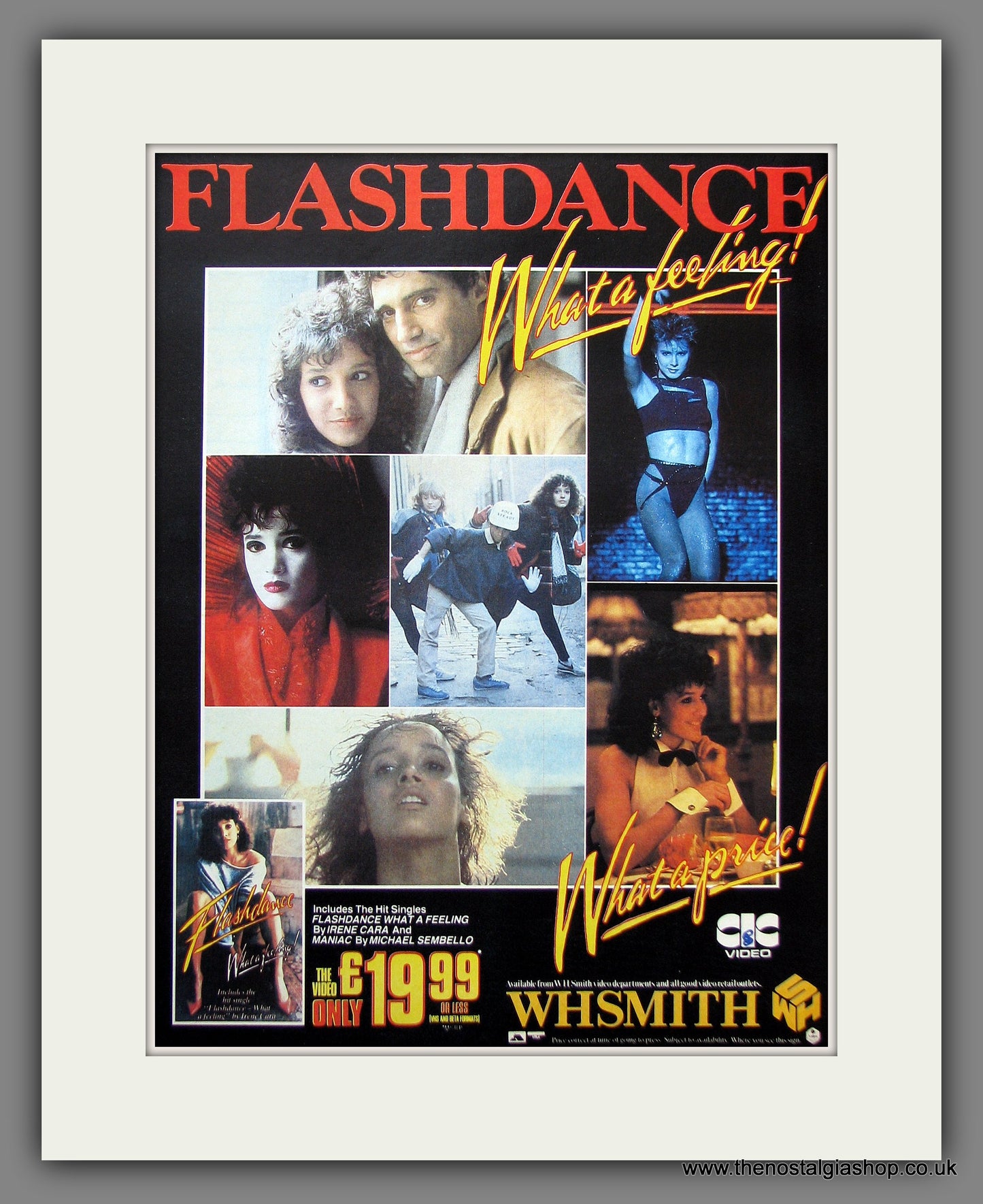 Flashdance 1982 Original Advert (ref AD54892)
