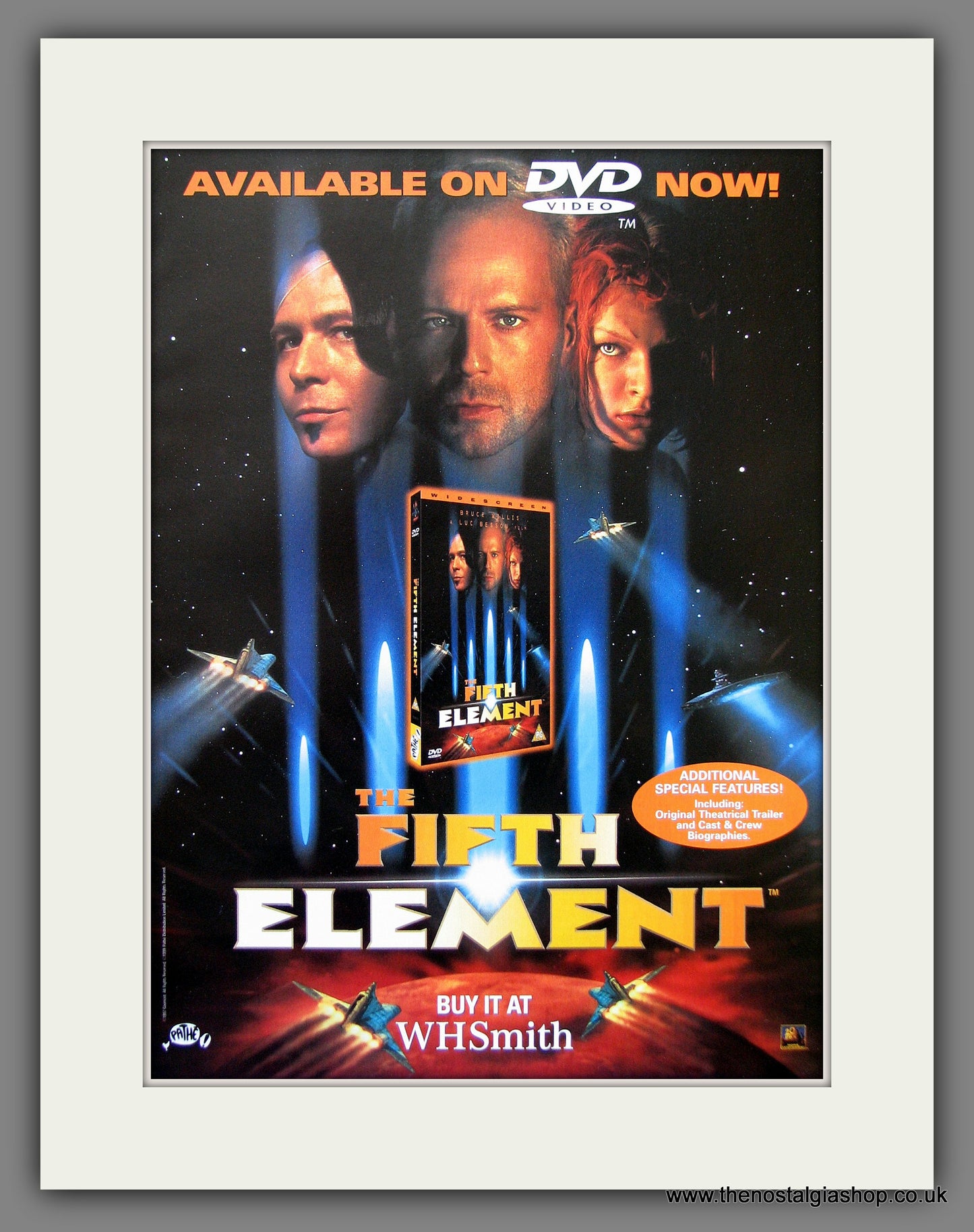The Fifth Element. 1999 Original Advert (ref AD54895)
