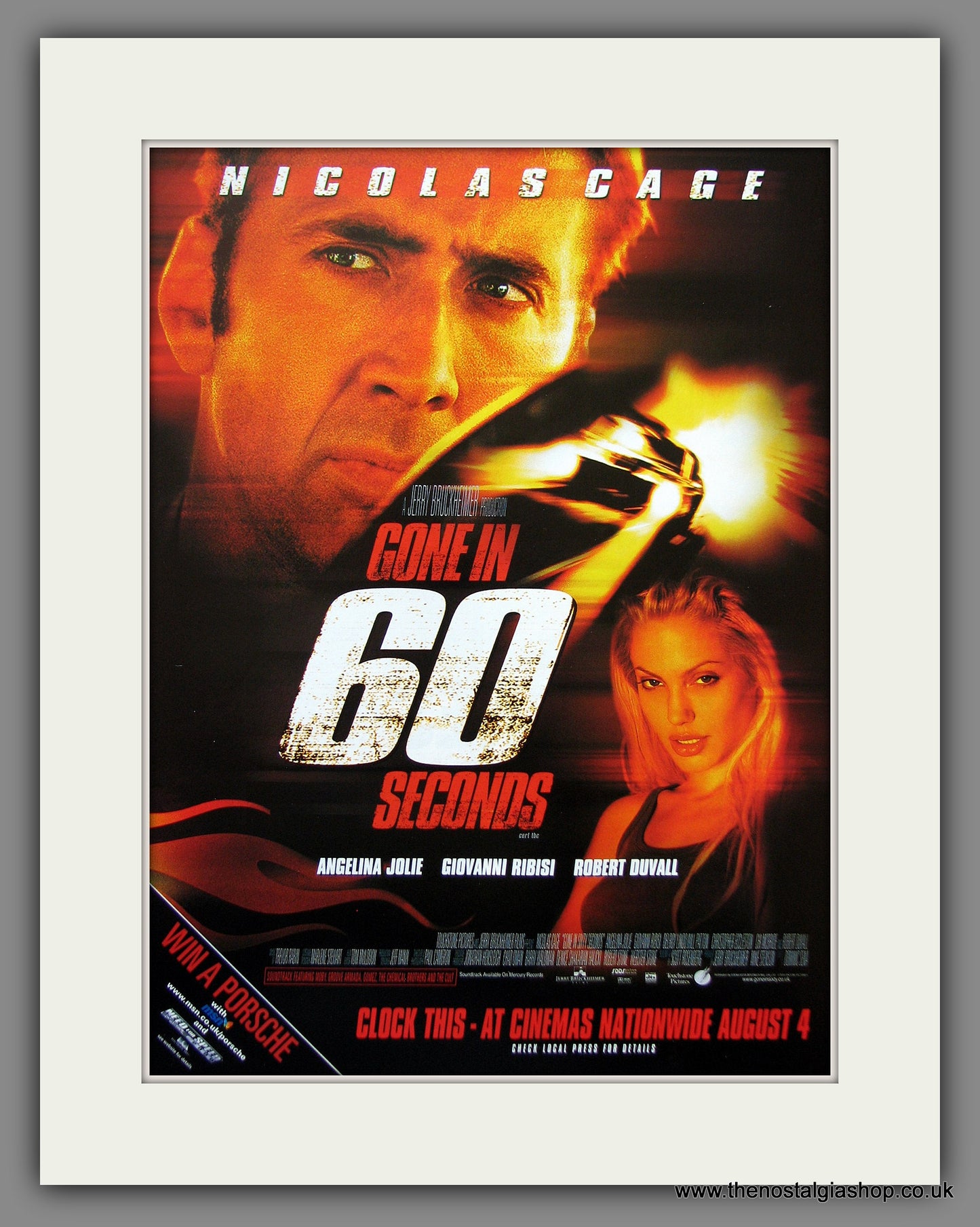 Gone In 60 Seconds. 2000 Original Advert (ref AD54901)