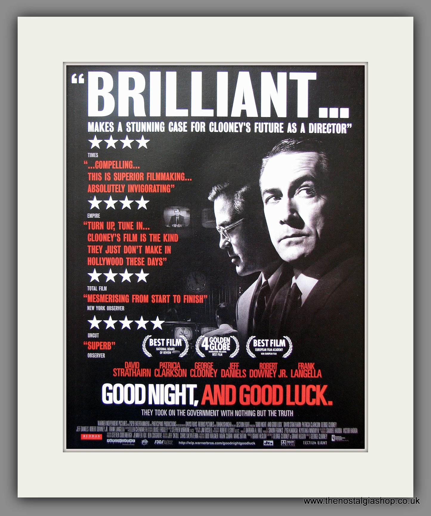 Goodnight And Good Luck. 2006 Original Advert (ref AD54906)