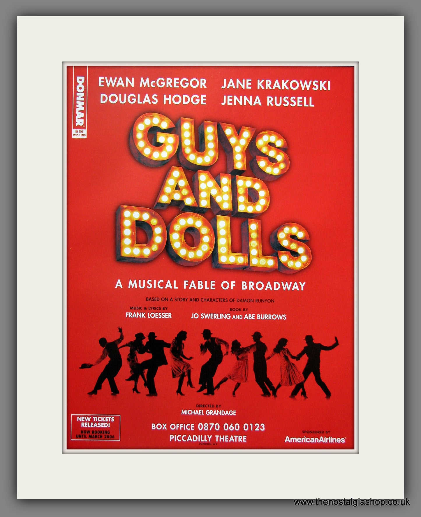Guys And Dolls. 2005 Original Advert (ref AD54907)