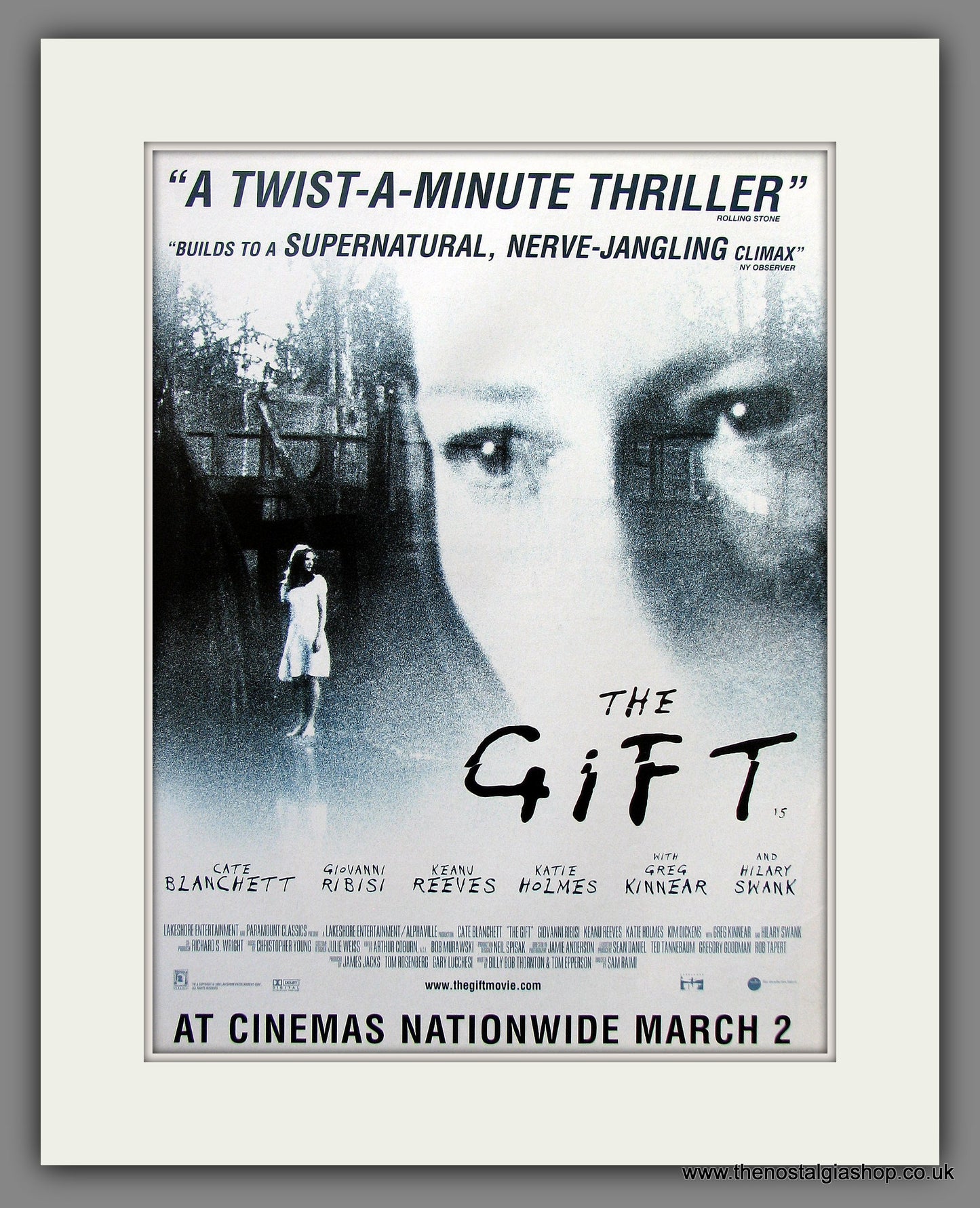 The Gift. 2001 Original Advert (ref AD54910)