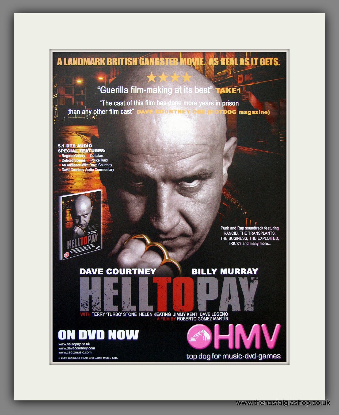 Hell To Pay. 2006 Original Advert (ref AD54928)