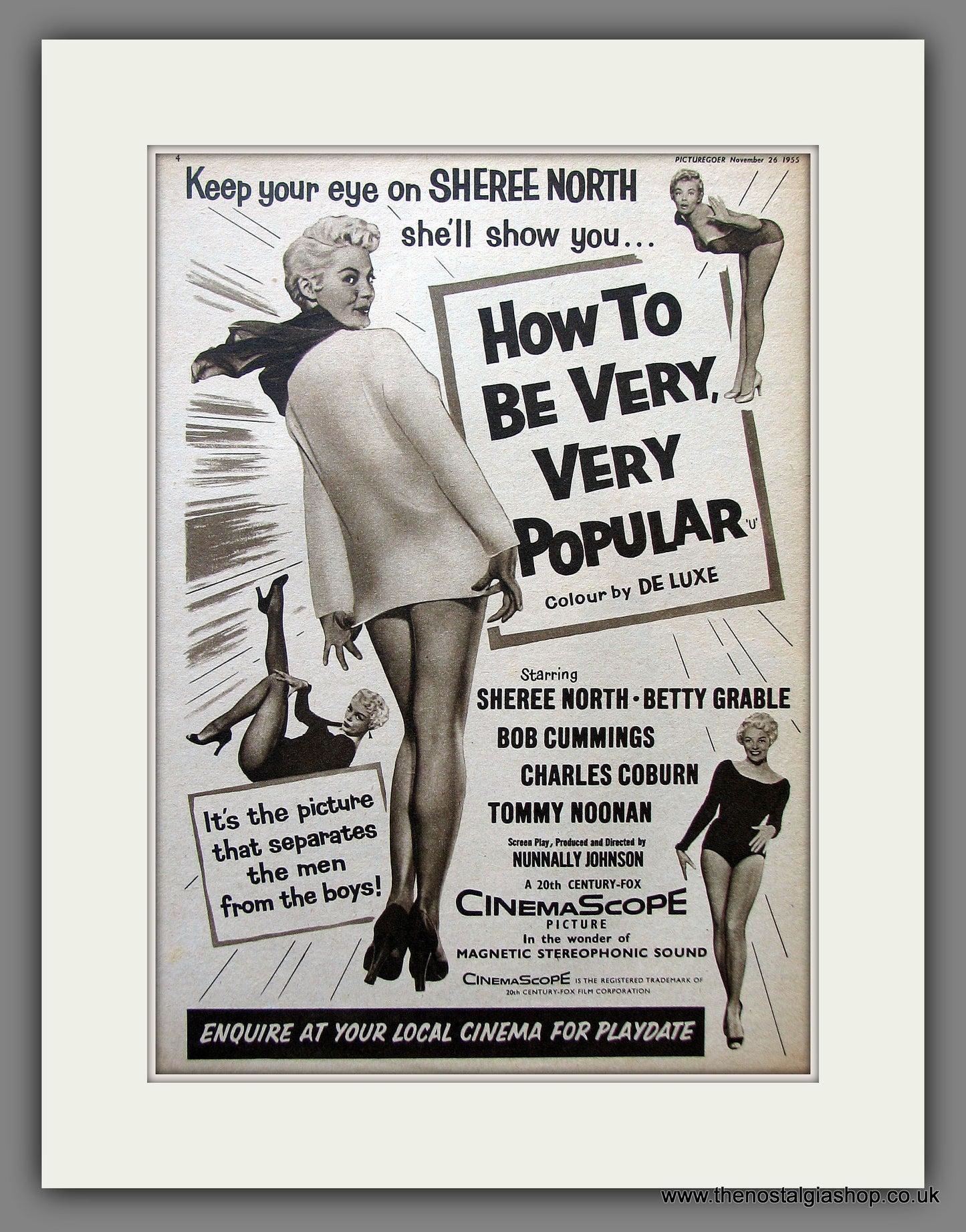 How To Be Very Very Popular. 1955 Original Advert (ref AD54948)