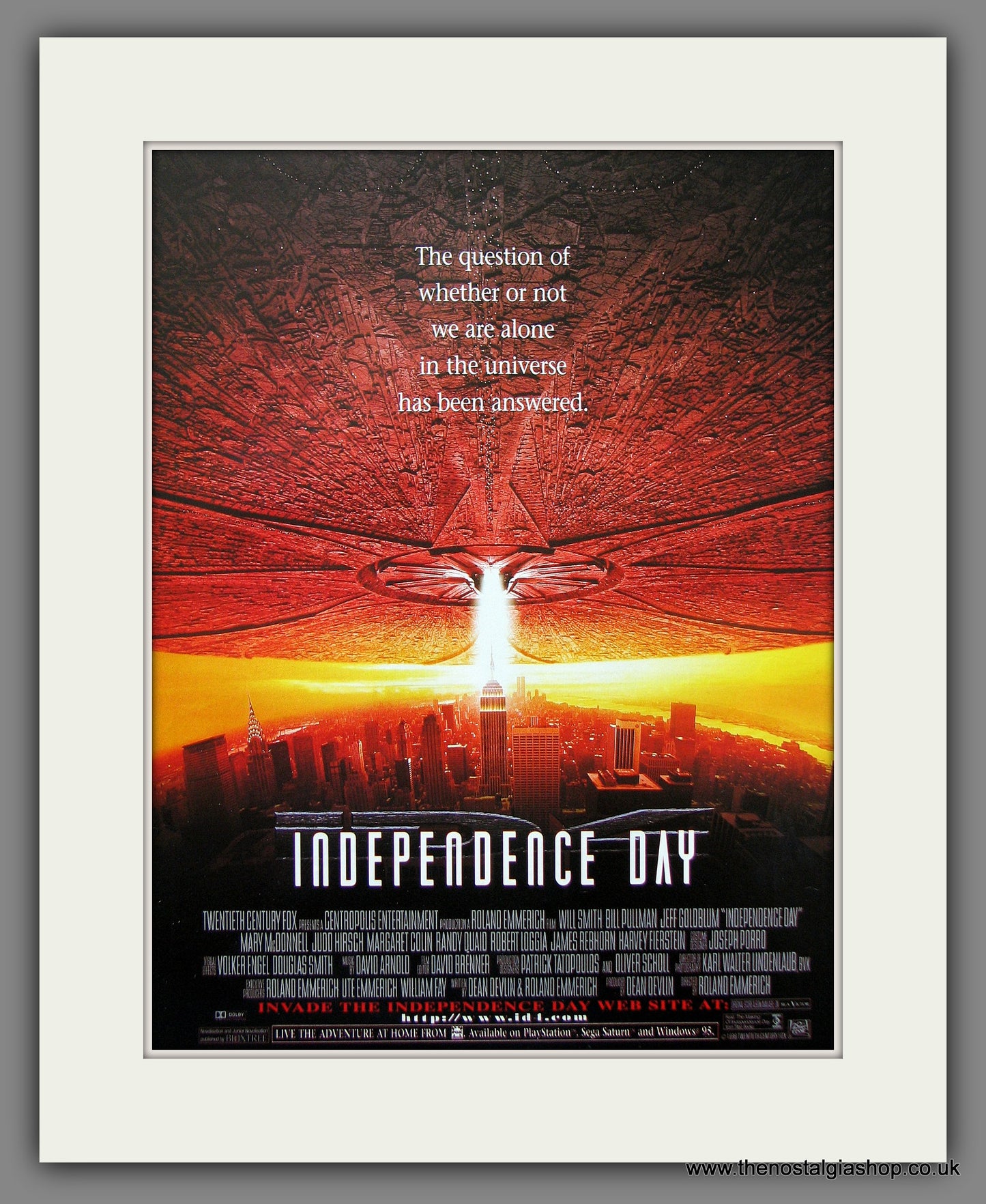 Independence Day. 1996 Original Advert (ref AD54952)