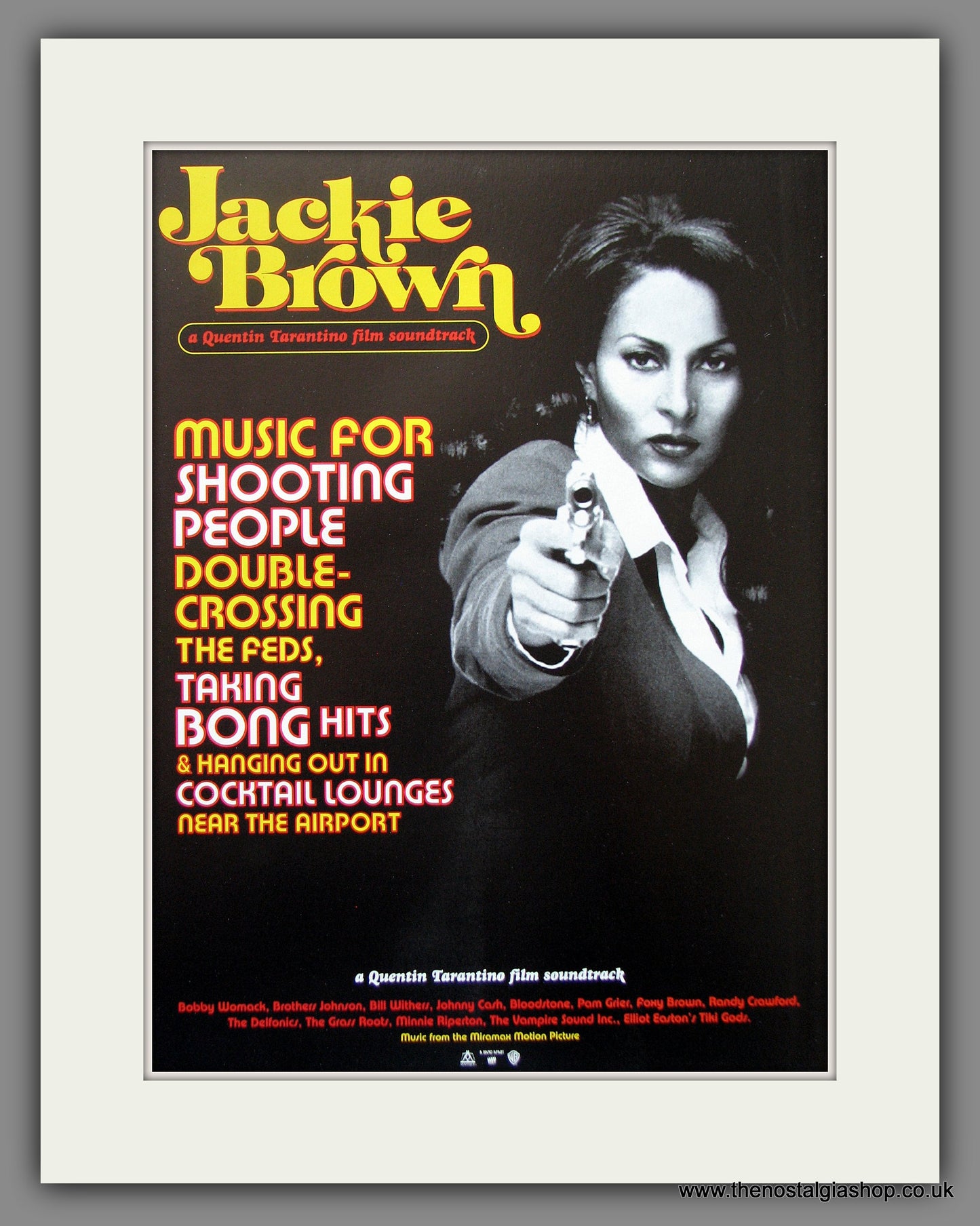Jackie Brown. 1998 Original Advert (ref AD54979)