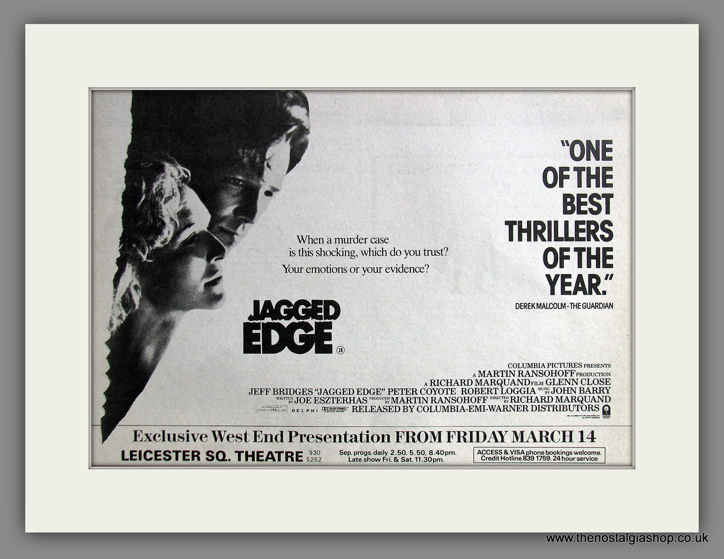 Jagged Edge. 1995 Original Advert (ref AD54982)