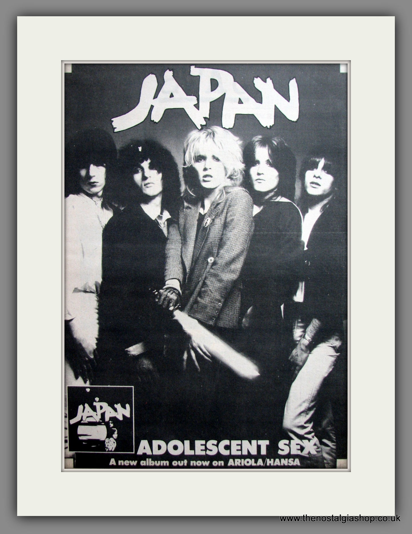 Japan Adolescent Sex. Original Advert 1978 (ref AD12500)