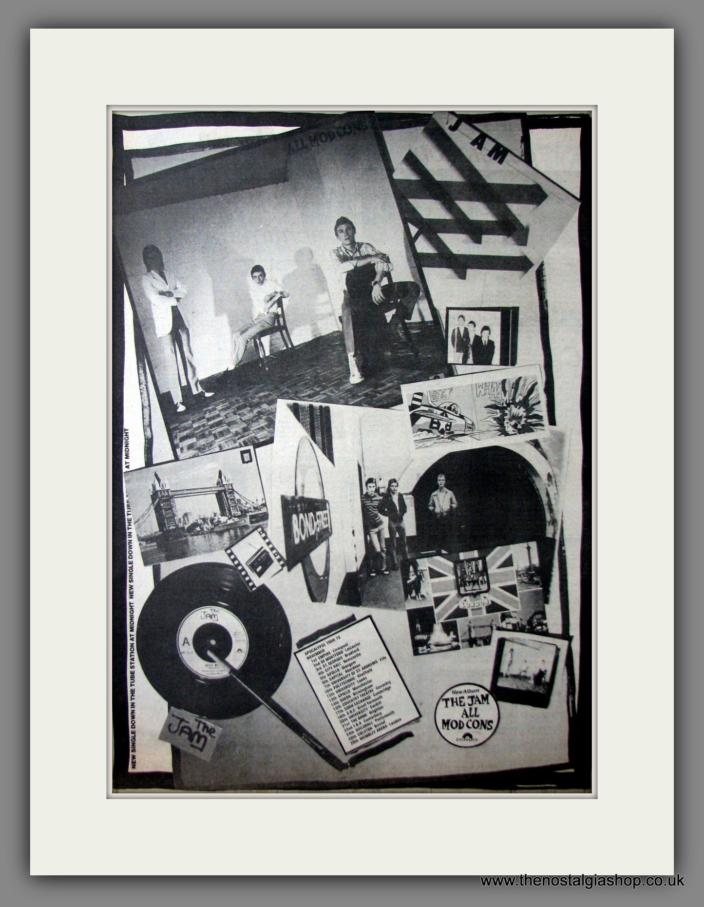 Jam (The) All Mod Cons. Original Advert 1978 (ref AD12544)