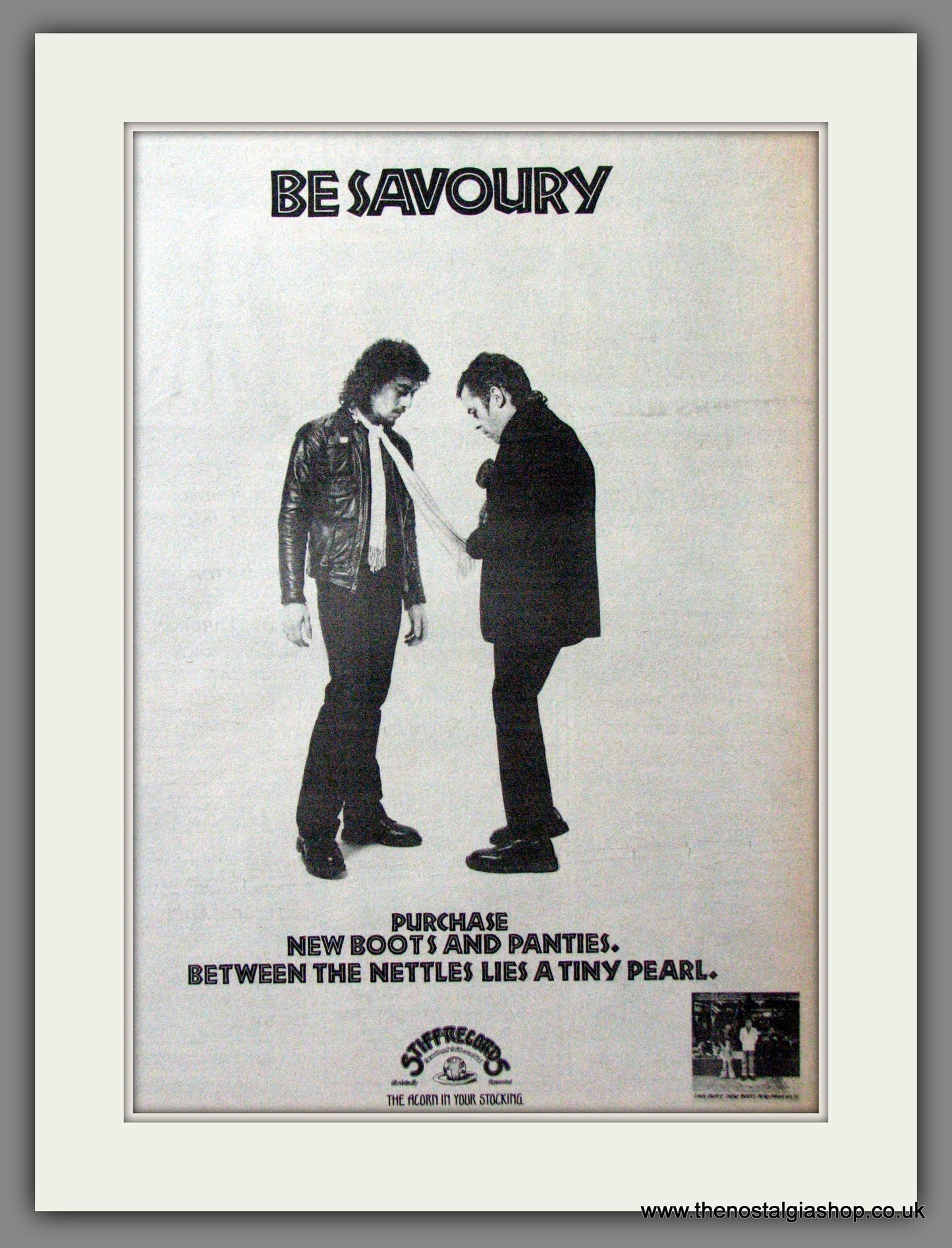 Ian Dury. New Boots And Panties. Original Advert 1978 (ref AD12102)