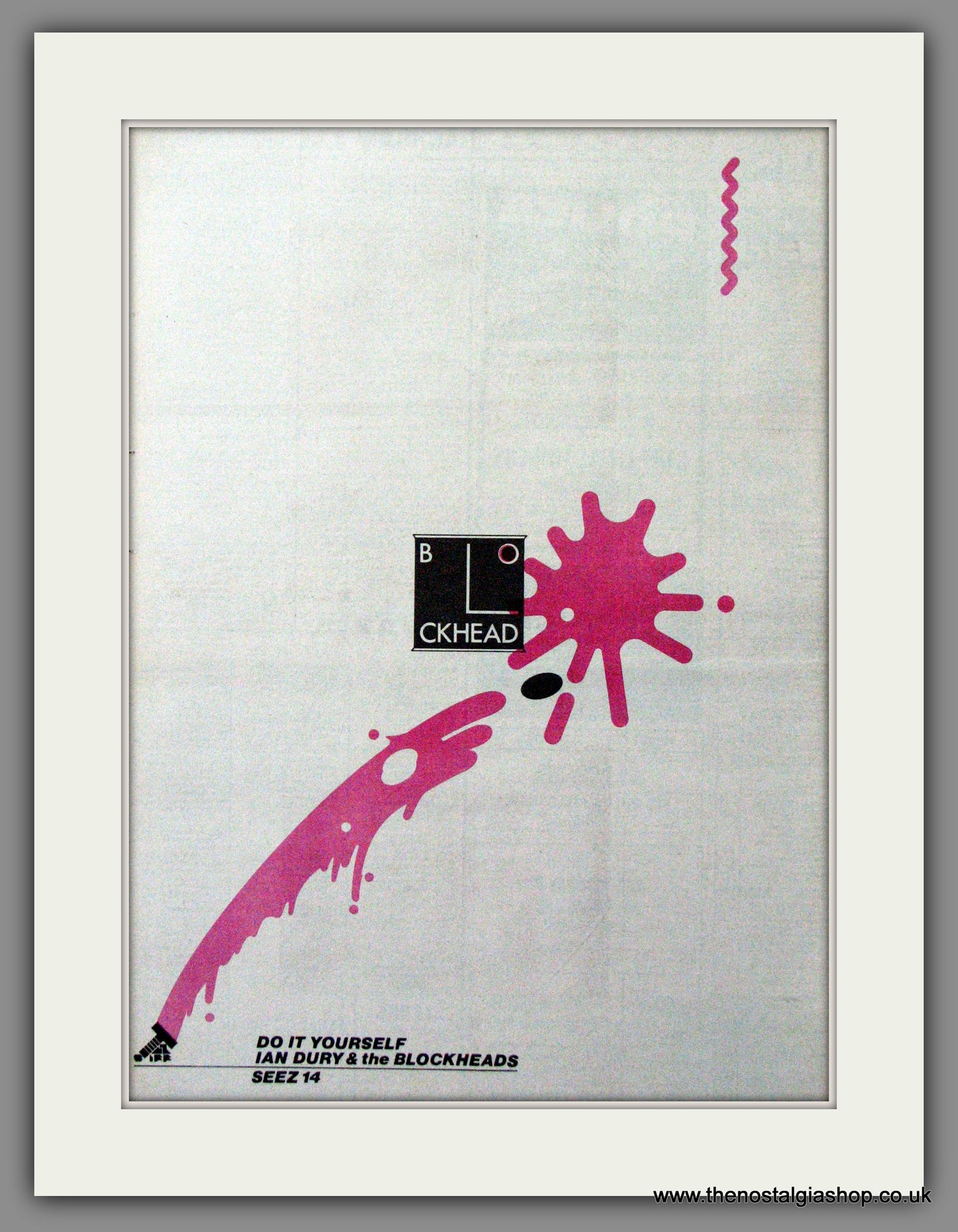 Ian Dury. Do It Yourself. Original Advert 1979 (ref AD12118)