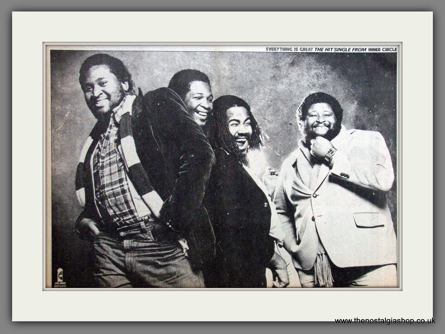 Inner Circle. Everything That Is Great. Original Advert 1979 (ref AD12132)