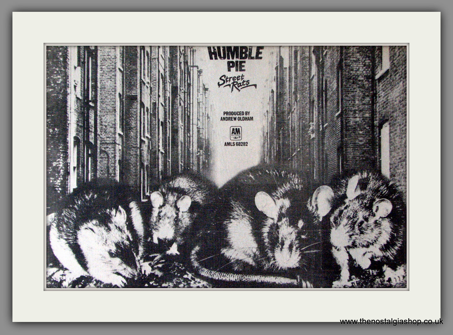Humble Pie. Street Rats. Original Advert 1975 (ref AD12190)