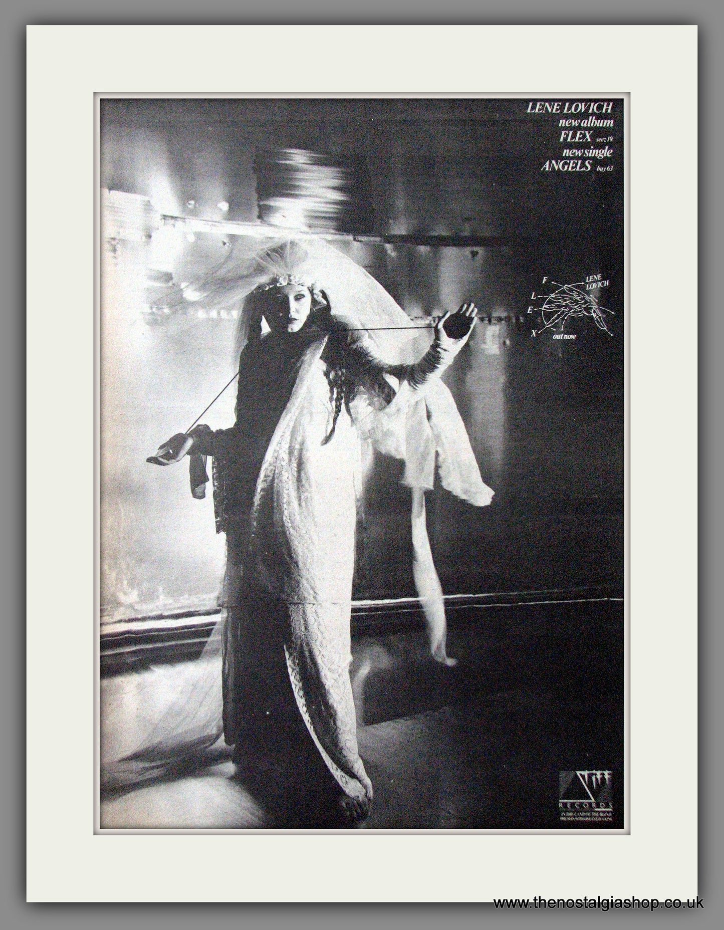 Lene Lovich Flex. Original Advert 1980 (ref AD12623)