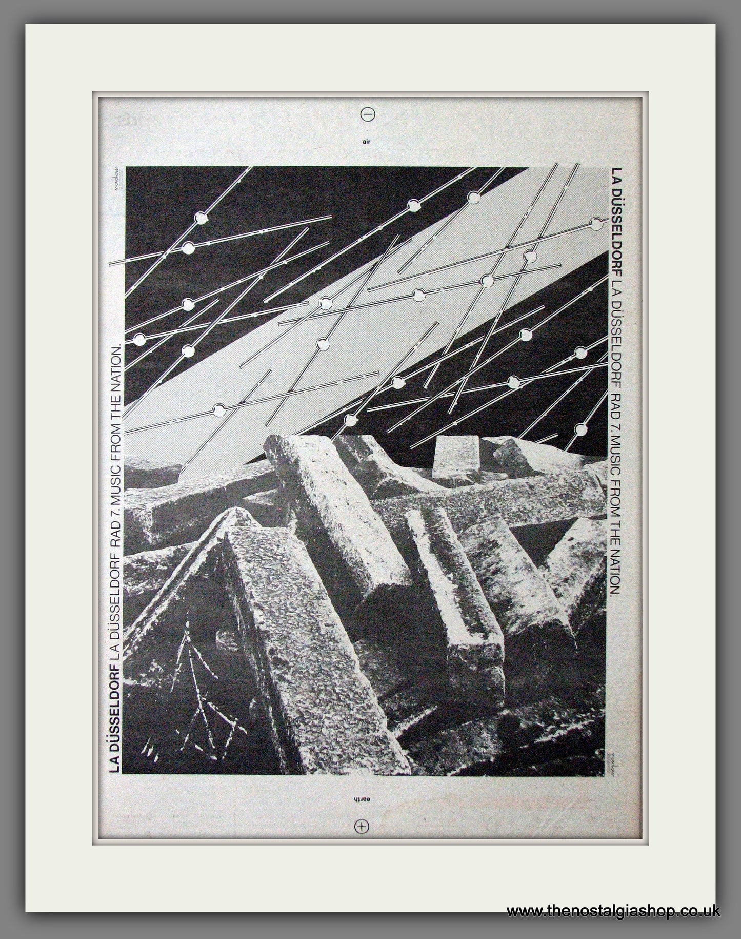 L A Dusseldorf Music From The Nation. Original Advert 1978 (ref AD12631)